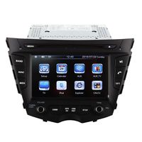 7 Inch Touch Screen Car GPS Navigation for HYUNDAI VELOSTER 2011-2016 Stereo DVD Player Video Radio Audio Bluetooth Steering Wheel Control AUX IN+Free Rear View Camera+Free GPS Map of USA