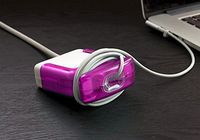 Juiceboxx Charger Cable Protector for MacBook, Magenta 45W