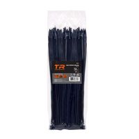 TR Industrial TR88303 Multi-Purpose Cable Ties (100 Piece), 12", Black