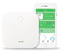 Netro Smart Sprinkler Controller, WiFi, Weather aware, Remote access, 6 Zone, Compatible with Alexa