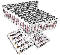Polaroid Extreme Bulk Combo 60-Pack AA and 40-Pack AAA Alkaline Batteries Assorted Variety Pack (100-Pack)