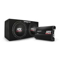 MTX Audio TNP212D2 Terminator Power Pack Subwoofer System - Set of 2