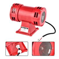 Giraffe-X 110V Motor Driven Air Raid Siren Metal Horn Industry Boat Alarm 115dB