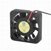 Houseuse DC 12V 40mmx40mmx10mm Brushless 9 Vanes Cooling Case Fan Single Ball