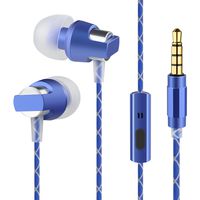 Earbuds in Ear Headphones with Microphone Extra Bass Wired Ear Buds Noise Isolating Earphones Tangle Free Headset for Samsung iPhone iPad iPod Android Smartphones ¡­