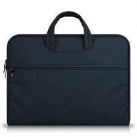 13-13.3 Inch Laptop Handle Bag,elecfan Laptop Zipper Sleeve Case with Hand Strap & Pocket for MacBook Pro 13.3-inch Retina/Air 13.3"/Surface Book/iPad Pro 12.9"/ Chromebook/Notebook Tablet, Black