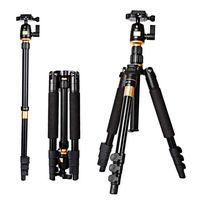 PhotoTrust Professional Portable Aluminium Tripod, Monopod & Ball Head 10 lb Load Capacity Compatible with Canon, Nikon, Pentax, Sony DSLR Camera