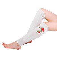 Calf Leg Warmers,Hemlock Womens Girl's Warm Leg Socks Leggings Warmers Rose Stockings Boot Cuffs (White)