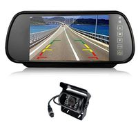 Ehotchpotch 7 Inch Car Rearview Monitor Mirror Car Backup Camera