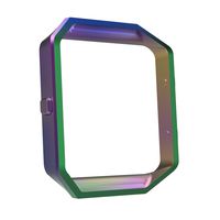 MoKo Fitbit Blaze Band Frame, Stainless Steel Replacement Metal Frame Housing for Fitbit Blaze Smart Watch - Colorful