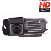 HD 1280x720p Rear Reversing Backup Camera Rearview License Plate Camera Night Vision Ip68 Waterproof for Seat Leon 2/Seat Leon 3 VW Golf MK6 GTI mk 6 Passat B7 VW EOS Seat Altea XL Amarok Beetle