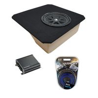 Compatible with 1997-2004 Chevy Corvette Coupe C5 Z06 Kicker Comp C12 Single 12" Sub Box Enclosure & CXA400.1