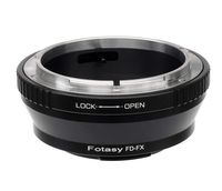 Fotasy FD Lens to Fuji X Adapter, Canon FD Lens to Fujifilm X Mount Adapter, Compatible with Fujifilm X-Mount X-Pro2 X-E2 X-E3 X-A5 X-M1 X-T1 X-T2 XT3 X-T10 X-T20 X-T30 X-H1