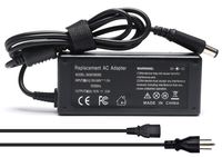 18.5V 3.5A 65W AC Adapter Laptop Charger for HP Pavilion G4 G6 G7 G32 G42 G56 G60 G61 G62 G71 G72 DV3 DV4 DV5 DV6 DV7 DM4 M6 M7 Series,EliteBook 2540p 2560p 2570p 2730p 2740p Power Supply Cord