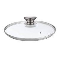 Cook N Home 02652 Tempered Glass Lid, 10.24 inches, Clear