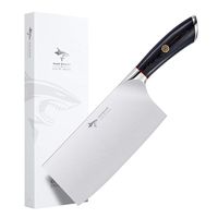 Cleaver Knife - MAD SHARK Pro Kitchen Knife 7 Inch Chinese Chefs Knife, German High Carbon Stainless Steel Meat Cleaver Knife with Ergonomic Handle, Ultra Sharp, Mens Choice for Home Kitchen