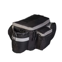 6L Bike MTB Trunk Bag with Reflective Strip Bicycle Trunk Rear Handbag Cycling Storage Rack Pack