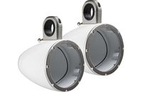 Kicker KMTESW 8" Marine Speaker Enclosures - Pair (White)