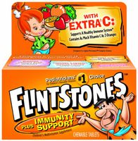 Flintstones Children's Chewable Multivitamin plus Immunity Support*, Children’s Multivitamin Supplement with Vitamins A, C, E and Zinc, 60 Count