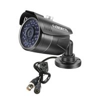 DEATTI AHD 1080P Security Camera Outdoor with OSD 120ft Night Vision for Home Security System, Black