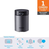 SNA-R1100W - Samsung Wisenet Smartcam A1 Indoor Home Security Camera