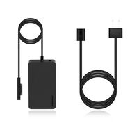 PoderCamino 65W Charger Power Supply for 15V 4A Surface Book, Laptop, Pro 4 M3, Pro 3 and Pro 5, Replace for Microsoft Surface 1706 1800 1735 1736 Charger Ac Adapter Cord with 5V 1A USB Charging Port