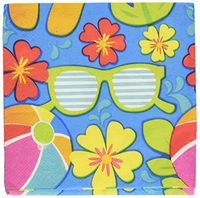 amscan Summer Splash Party Beverage Napkins | 12 Ct.