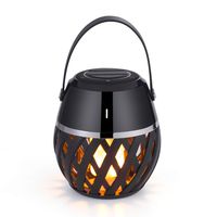 Led Bluetooth Speakers - Portable Wireless Speakers- Flickering Flame Lights Lantern Bluetooth Speaker - Gift Ideas-Atmosphere Table Lamp- Premium Stereo Sound -Waterproof Indoor Outdoor Speakers