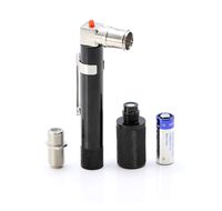 THE CIMPLE CO - Coaxial (Coax) Pocket Continuity Tester (Tracer) with Voltage Toner (Sound) and Barrel Connector Bundle, For testing, labeling, and identifying coaxial lines - POCKET TONER