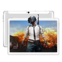 HONGTAO 10 Inch Tablet Phone,10 Core Tablets PC,Android 8.0,Deca-Core,1920x1200 IPS,6GB RAM,64GB ROM,3G 4G LTE Double SIM WiFi GPS-Silver