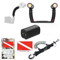 Sea Dragon Duo 6000F Video Dual 3000 Lumen Video Light Set by DiveCatalog