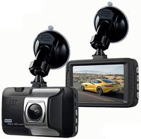 Car HD Dash Cam 3" LCD FHD 1080p Night Vision 170° Wide Angle Dashboard Camera Recorder with G-Sensor, WDR, Loop Recording