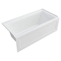 American Standard 2545202.020 Town Square S 60"x30" Bathtub-Left Drain in White