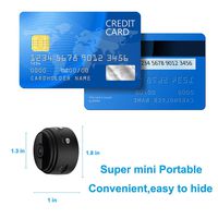 Hidden Camera WiFi Mini Camera,HD 1080P Mini Wireless Nanny Cam-Magnetic Camera-Security Camera for Home Built-in Battery with Motion Detection/Night Vision for iPhone/Android Phone/iPad/PC (A)