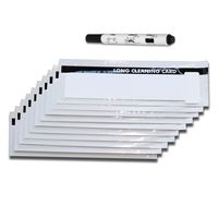 Enduro+/Rio Pro Printer Cleaning cards, Pack of 10 pcs Long T-Card and 1 Cleaning Pen CK-M9005-771/R