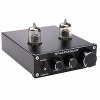 FX-Audio TUBE-03 HIFI Treble Bass Buffer Tube Preamplifier Black