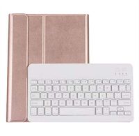 CigouRemovable Bluetooth Keyboard Case Cover Stand for iPad 10.2 2019 7th Generation (Rose Gold)
