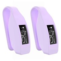 YUANHOT Replacement Clip Holder for Fitbit Inspire/Inspire HR Smartwatch, 2 Pack Soft Silicone Smart Watch Clip Holder Women Men Sport Clip Accessory for Fitbit Inspire & Inspire HR