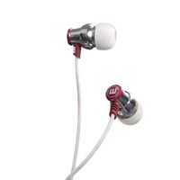 Brainwavz Delta Silver Bass Earbuds with Microphone & Remote for Apple iPhone & Android Phones