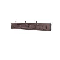 Rev-A-Shelf BRC-12ORB 12 Inch Wall Mounted Pullout Belt Rack, Oil Rubbed Bronze