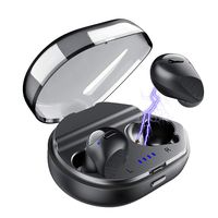 True Wireless Earbuds Bluetooth 5.0 Headphones, Mijiaer Stereo Bass Wireless Earbuds CVC 8.0 Noise Cancelling Earphones 24 Hrs Playtime with Charging Case IPX6 Waterproof Built-in Mic