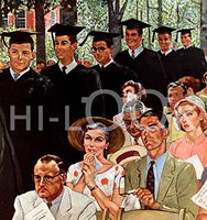 Hi-Look Microfiber Cleaning Cloth - Entrances of Graduates (June 1958)
