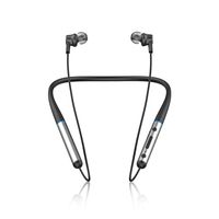 DOSS S32 Neckband Bluetooth Headphones V4.2, Magnetic Wireless Earbuds, Clean Sound, Built-in Mic, 8H Playtime, IPX5 Sweatproof Neckband Earphones for Indoor and Outdoor Activities - Black