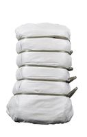UpNorth Sand Bags - Empty White Woven Polypropylene Sandbags w/Ties, w/UV Protection; size: 14" x 26", Qty of 1000