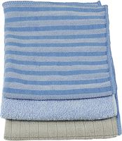 Unger Microfiber Variety-Pack All-Purpose Cloths, 12" x 12" (3 Pack)