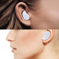 MUDEREK Unilateral Handsfree Stereo Mini Earbud Wireless Earphone Earbud Headphones