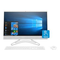 HP 24-F0022 23.8-inch Full HD IPS Backlit Touch WLED AMD A9-9425 8GB 1TB HDD All-in-One PC (Renewed)