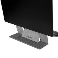 Portable Laptop Stand Foldable Invisible Computer Holder Stand 2 Angles Adjustable Anti-Slip for Apple MacBook Pro 13 15 Inch, MacBook Air, HP, Dell, Lenovo Thinkpad