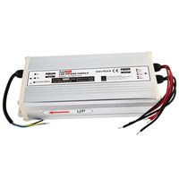 JMWaaBong Switch Mode Power Supply 400W 12V 33A Constant Voltage LED Driver 12VDC Rainproof Outdoor 110V AC to DC 12 Volt Transformer Converter (FX400-H1V12)
