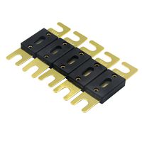 ZOOKOTO 5 Pack ANL Fuses 300Amp Gold Plated Fuse